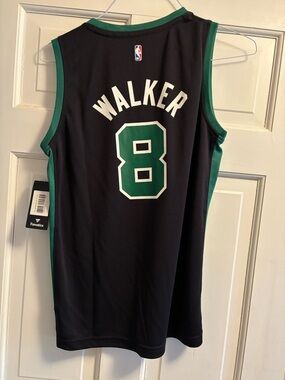 Fanatics Black and Green Walker #8 NBA Jersey